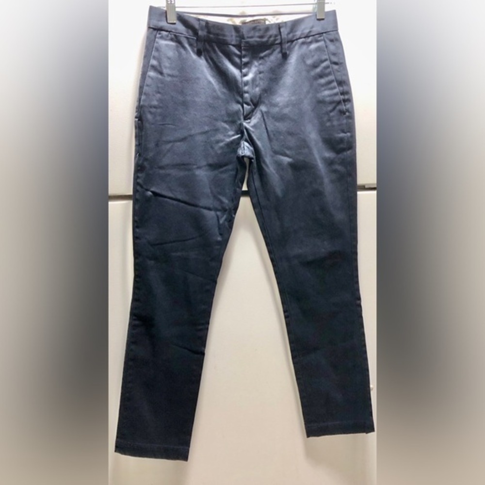 🪽Banana Republic Navy Fulton skinny fit preppy pants